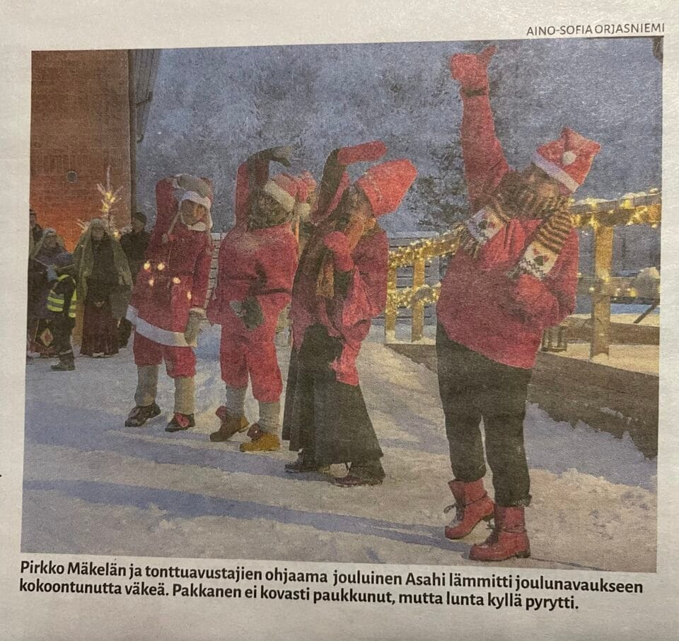 Asahia Posion joulunavauksessa 2024